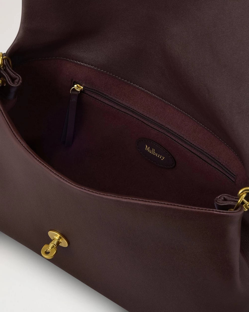 Delilah Flap Bag, Oxblood