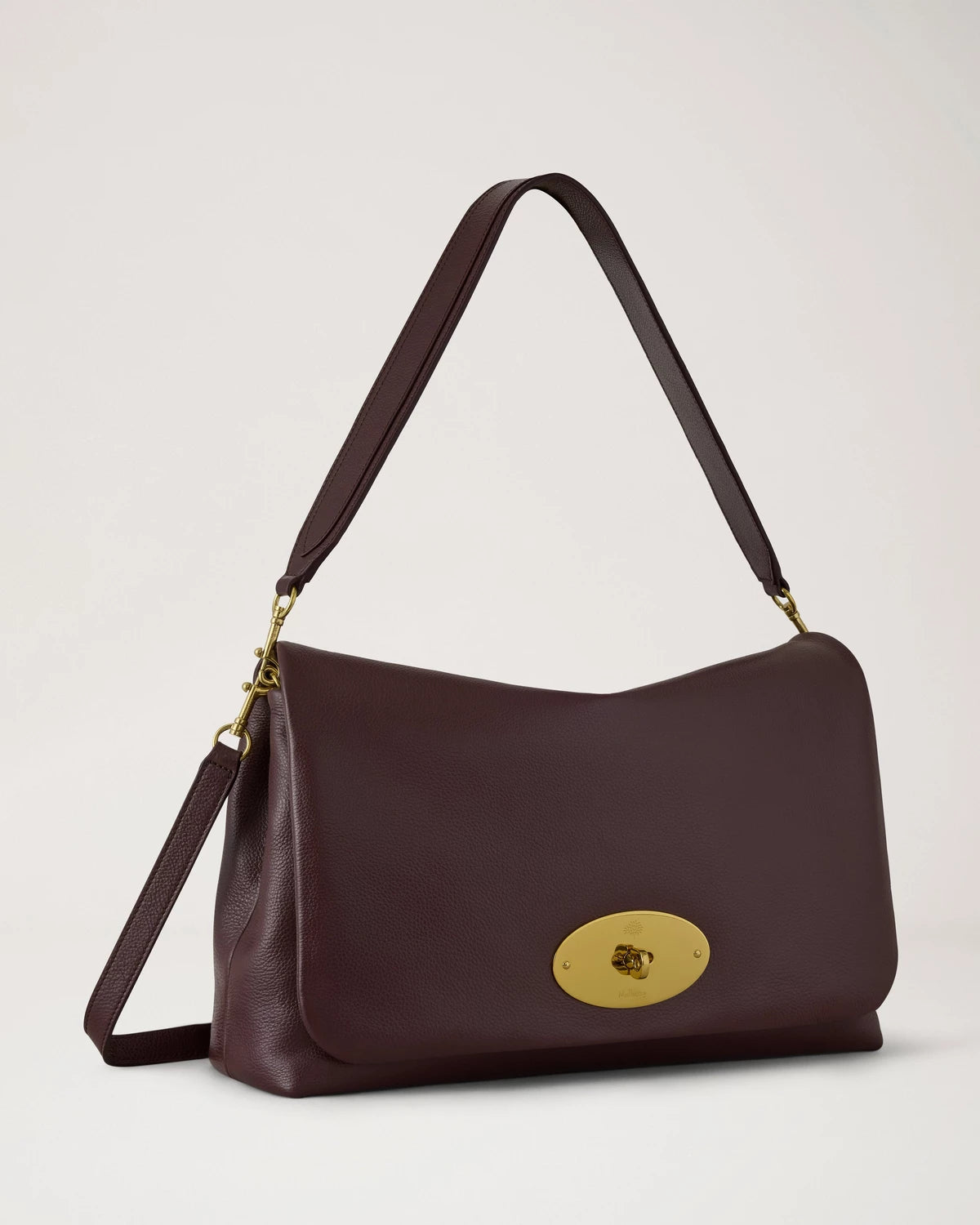 Large Delilah Flap Bag, Oxblood