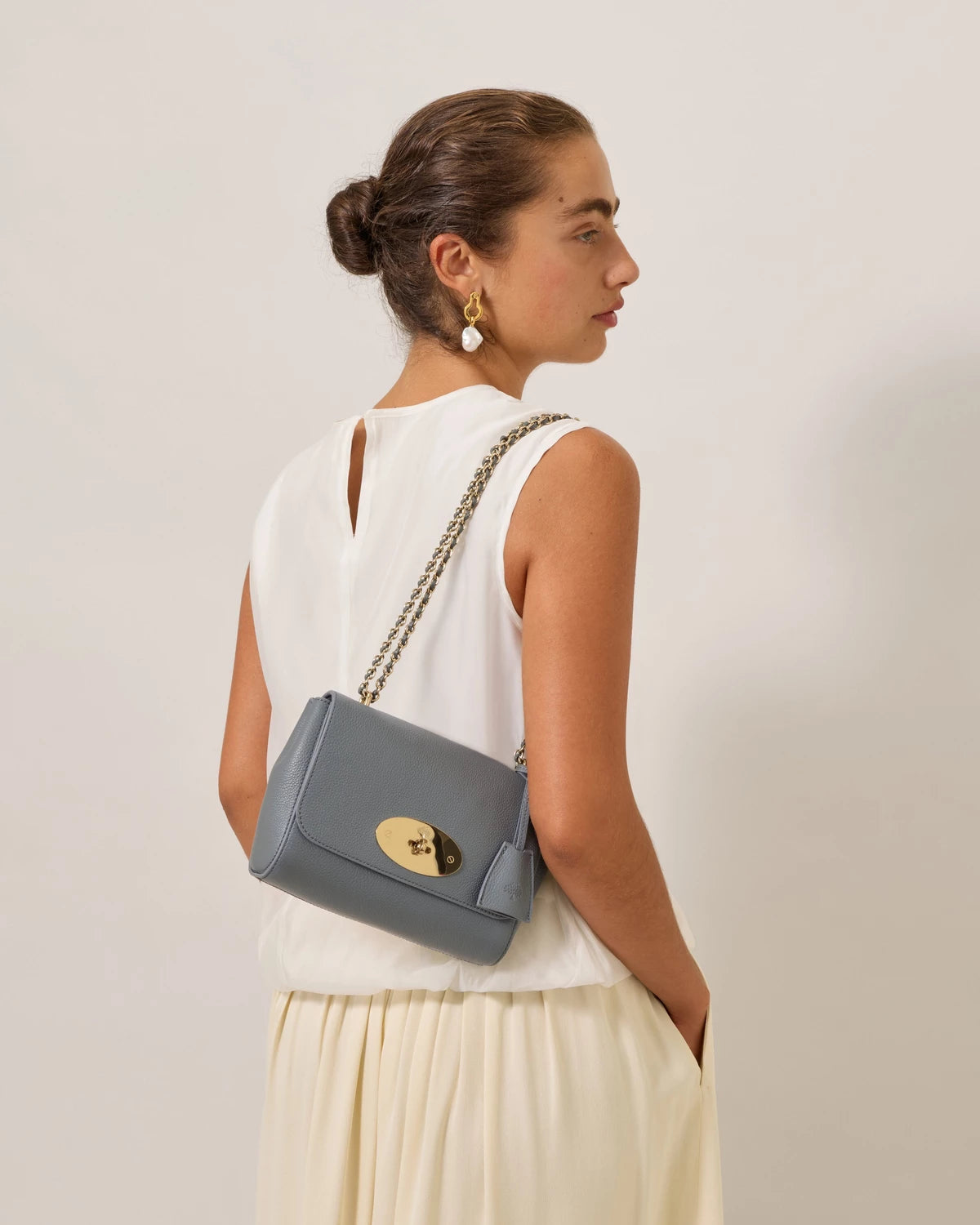 Lily Handbag, Foggy Grey