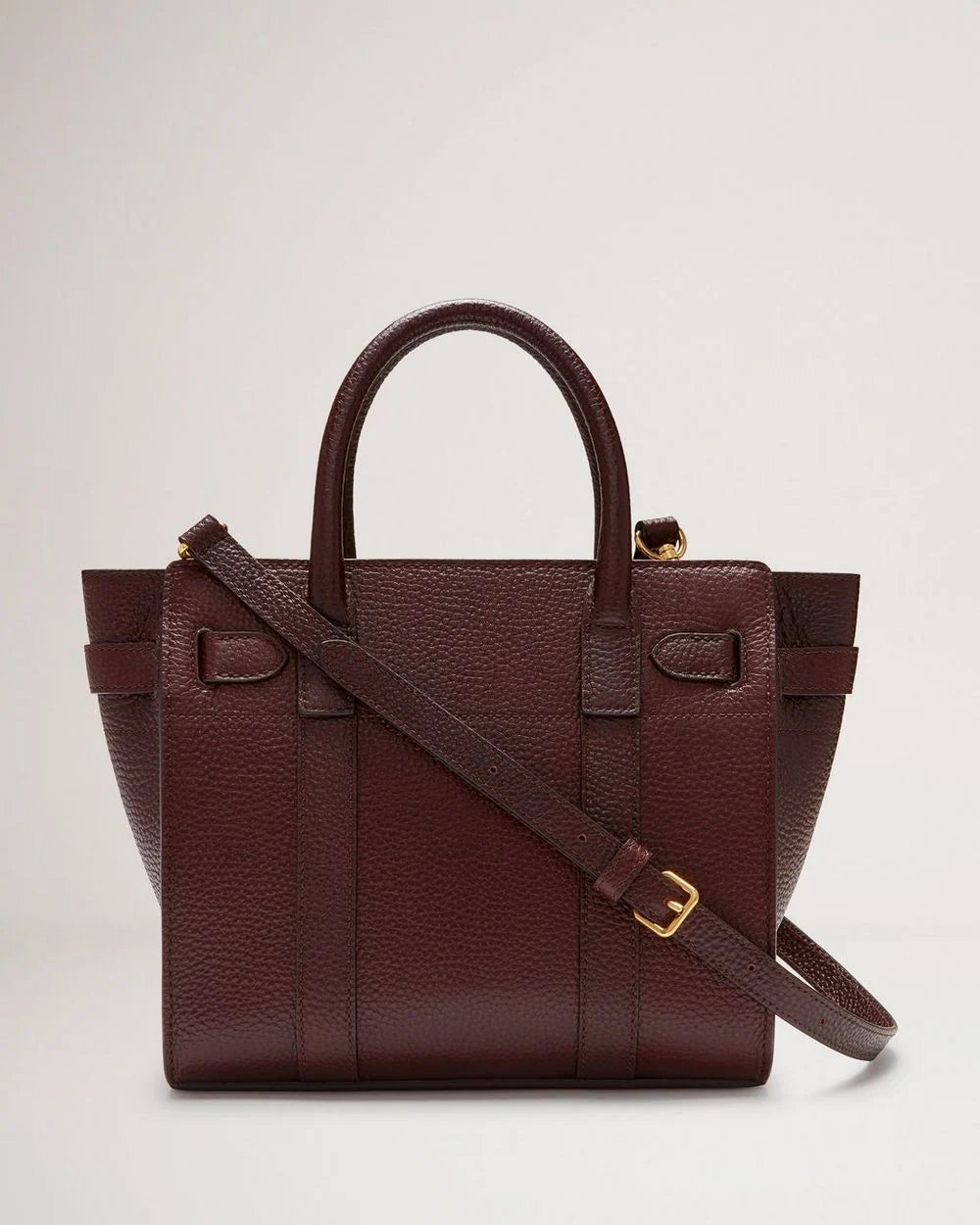 Mini Zipped Bayswater, Oxblood