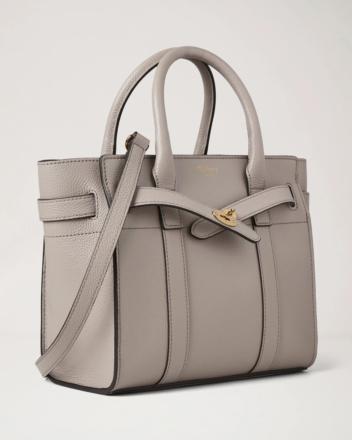 Mini Zipped Bayswater, Cashmere Taupe