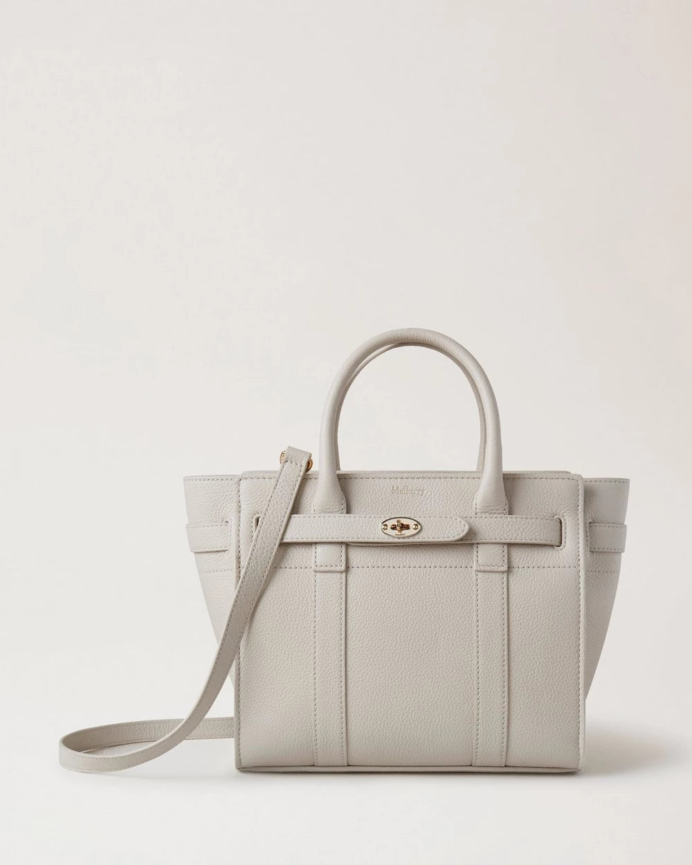 Mini Zipped Bayswater, Chalk