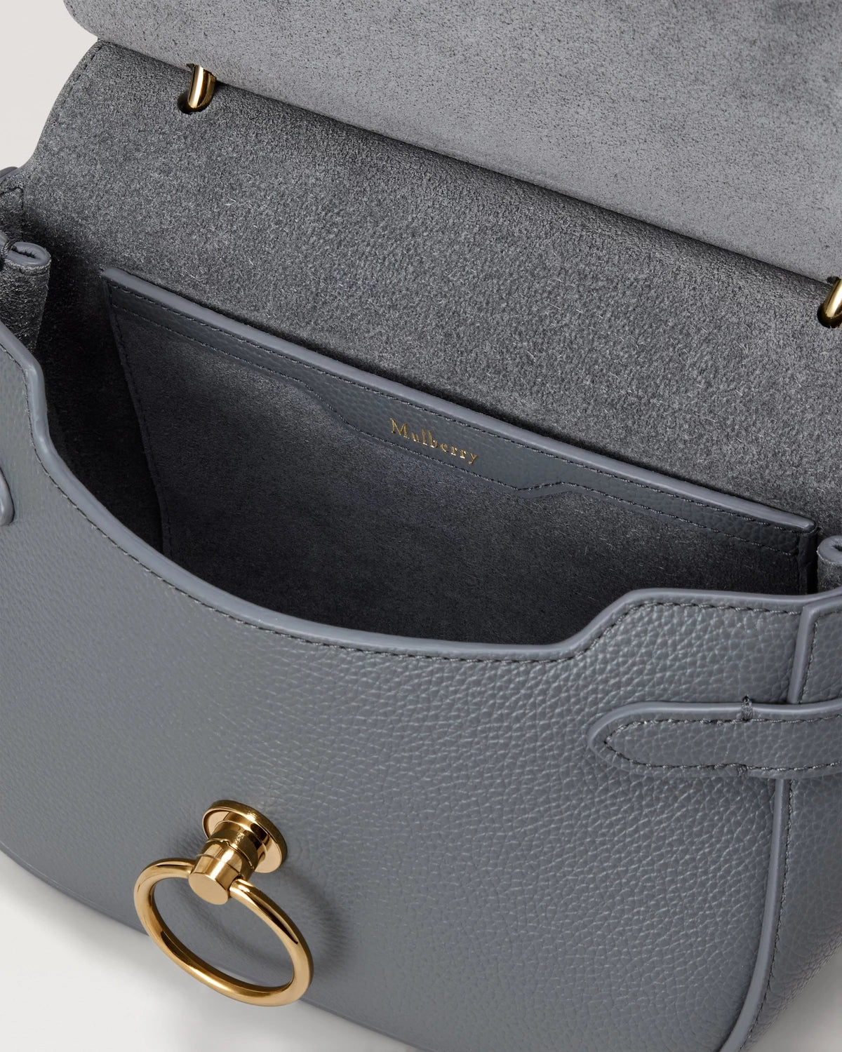 Small Amberley Satchel, Foggy Grey