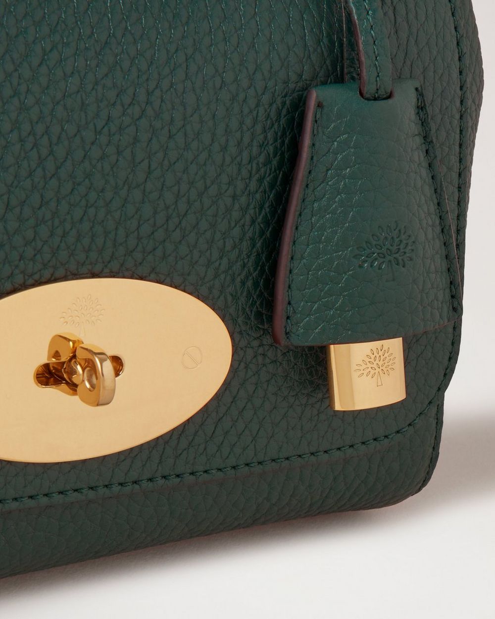 Lilien-Handtasche, Mulberry Grün