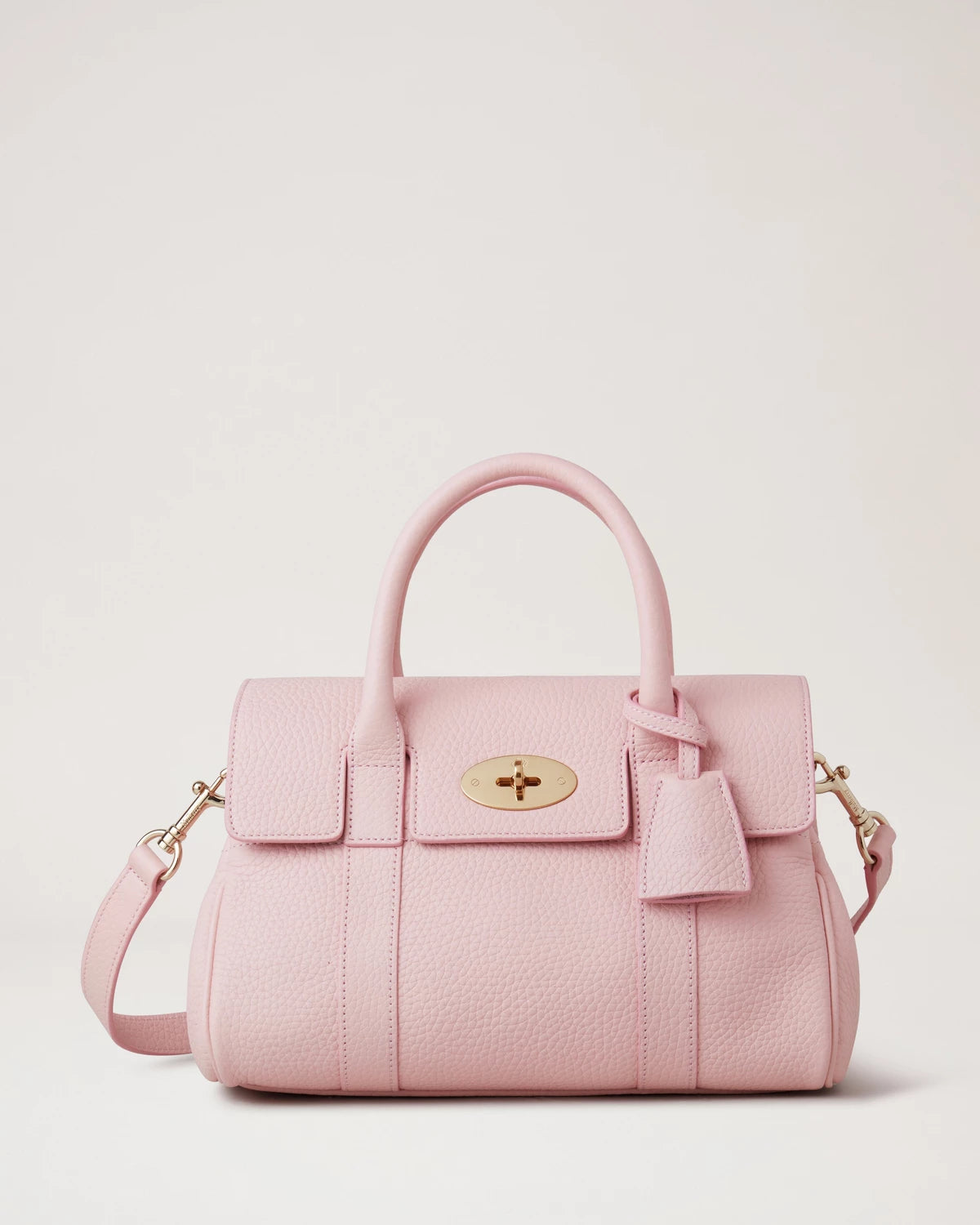 Liten Bayswater Satchel, pulverrosa