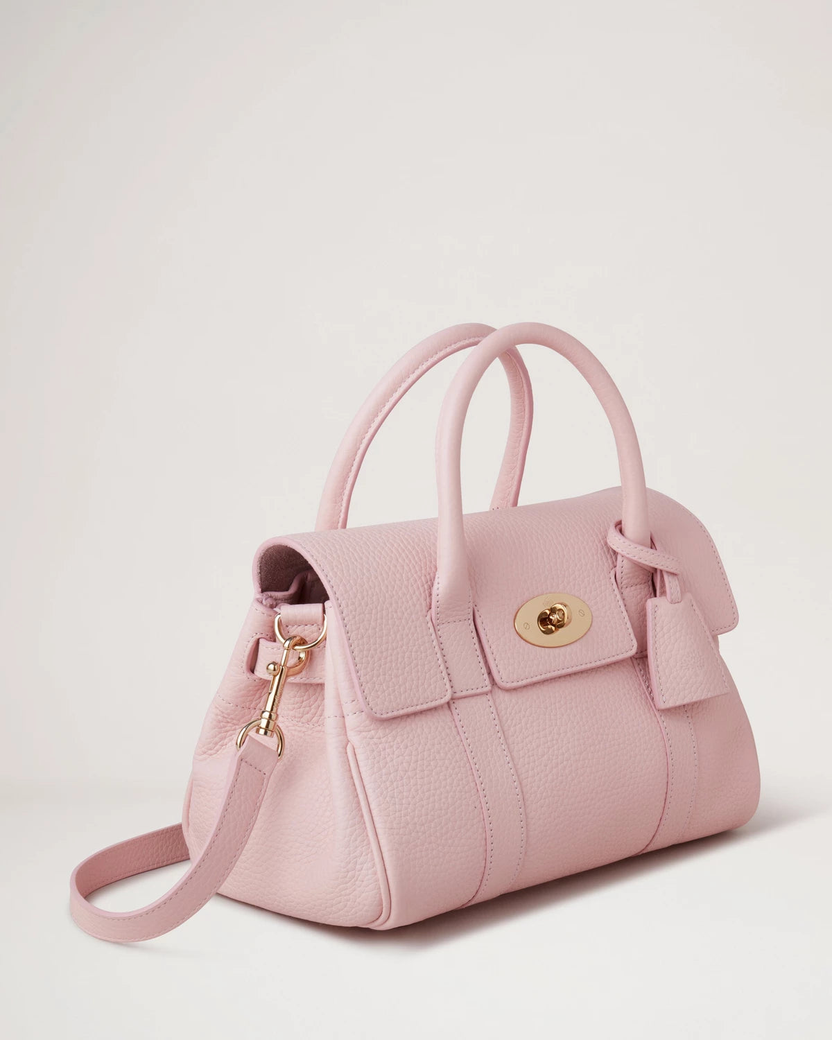 Liten Bayswater Satchel, pulverrosa