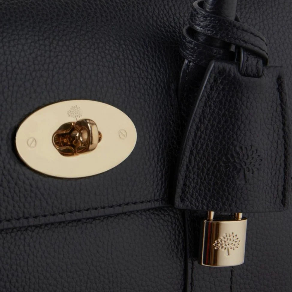Mulberry Small Bayswater Satchel Bag Black
