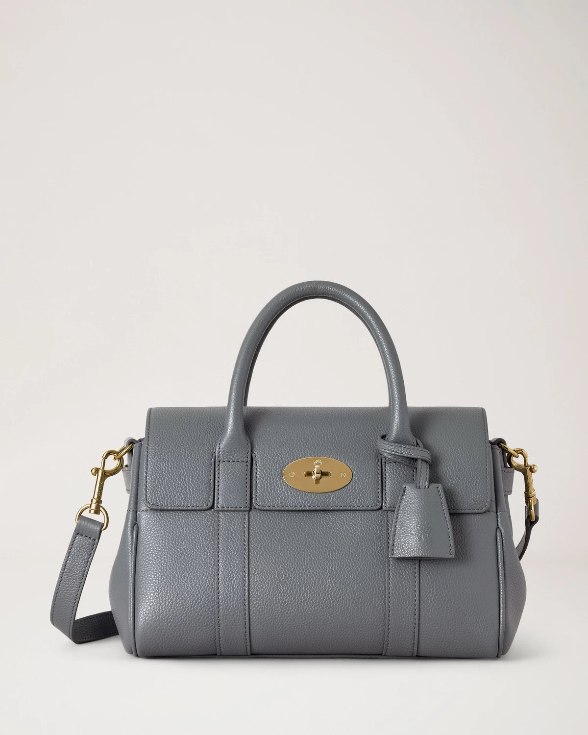 Small Bayswater Satchel, Foggy Grey