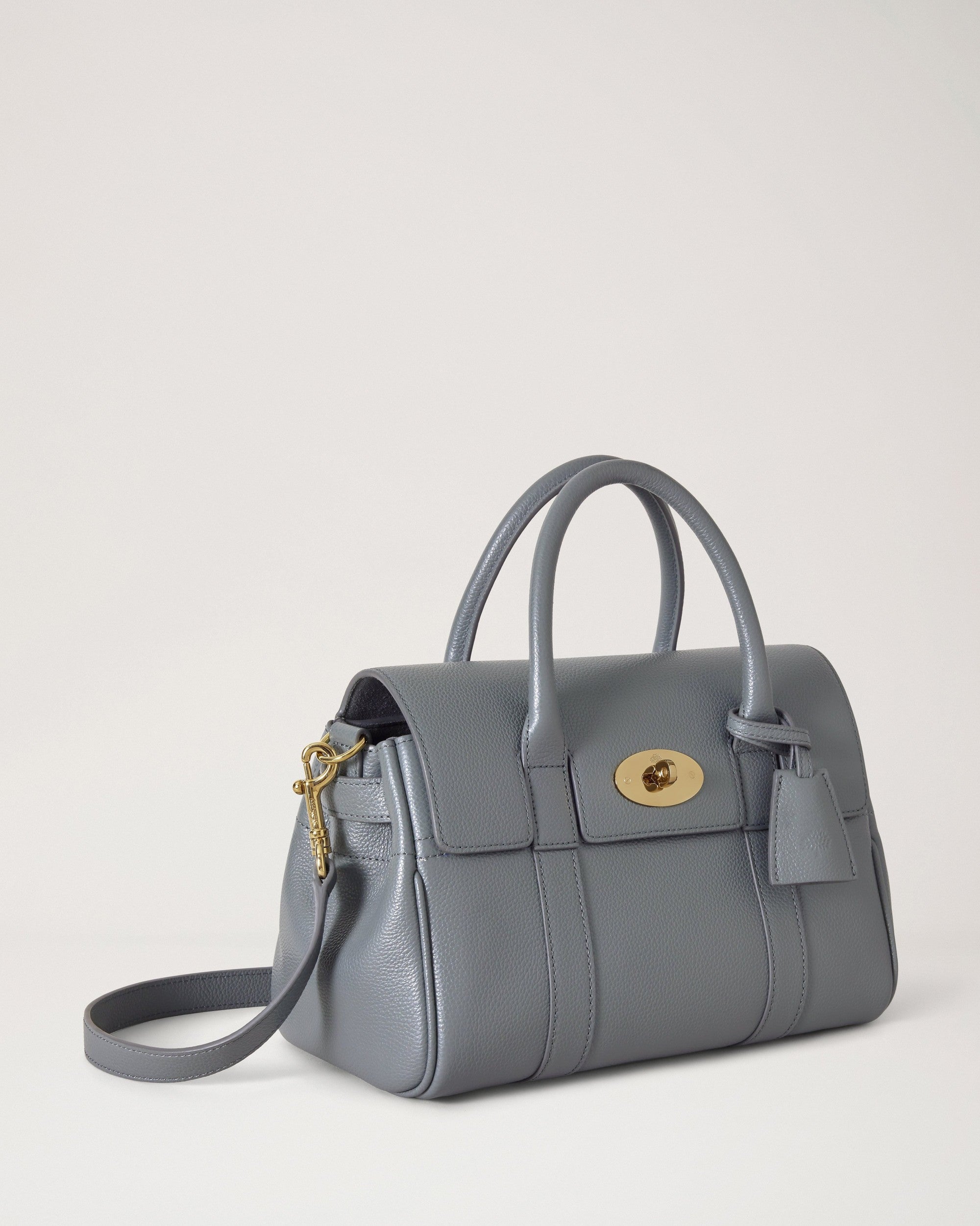 Small Bayswater Satchel, Foggy Grey