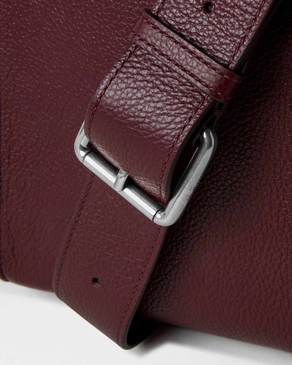 Antony With Leather Strap, Black Cherry