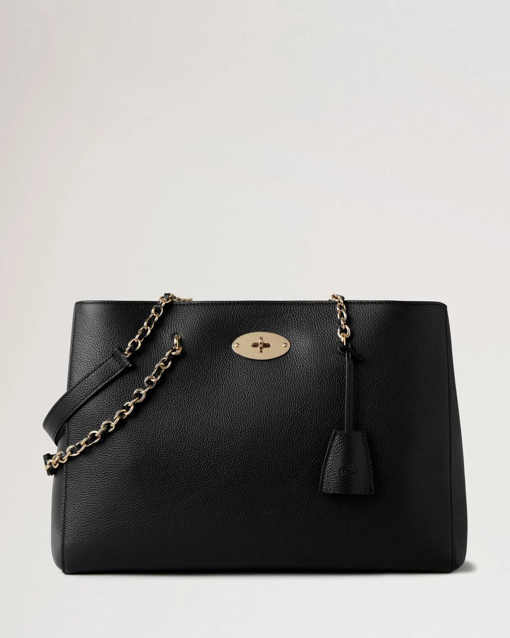 Lily Chain Tote, Black