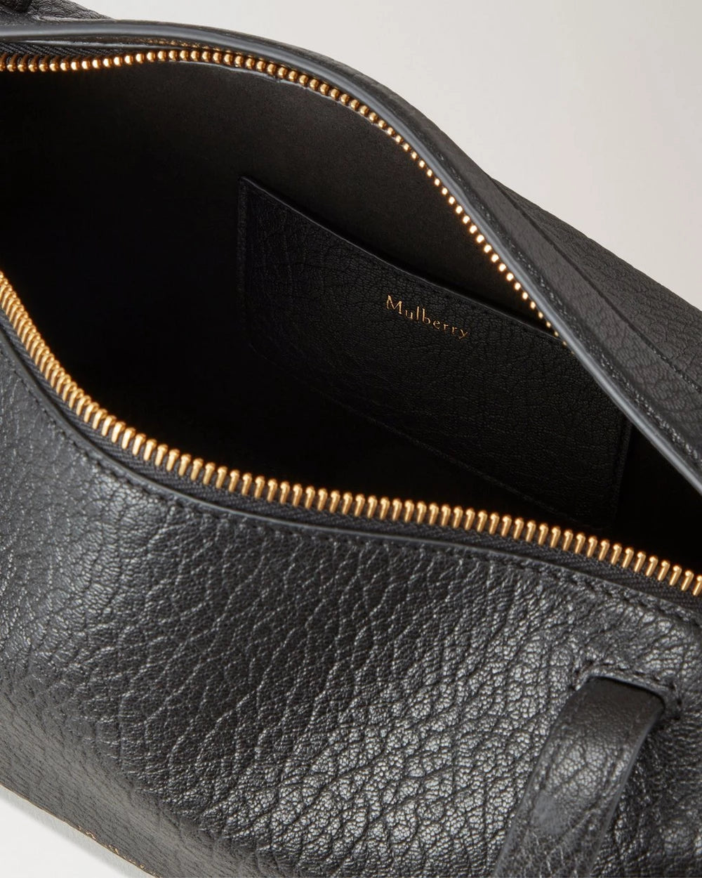 Kleine Schultertasche Meadow, Schwarz