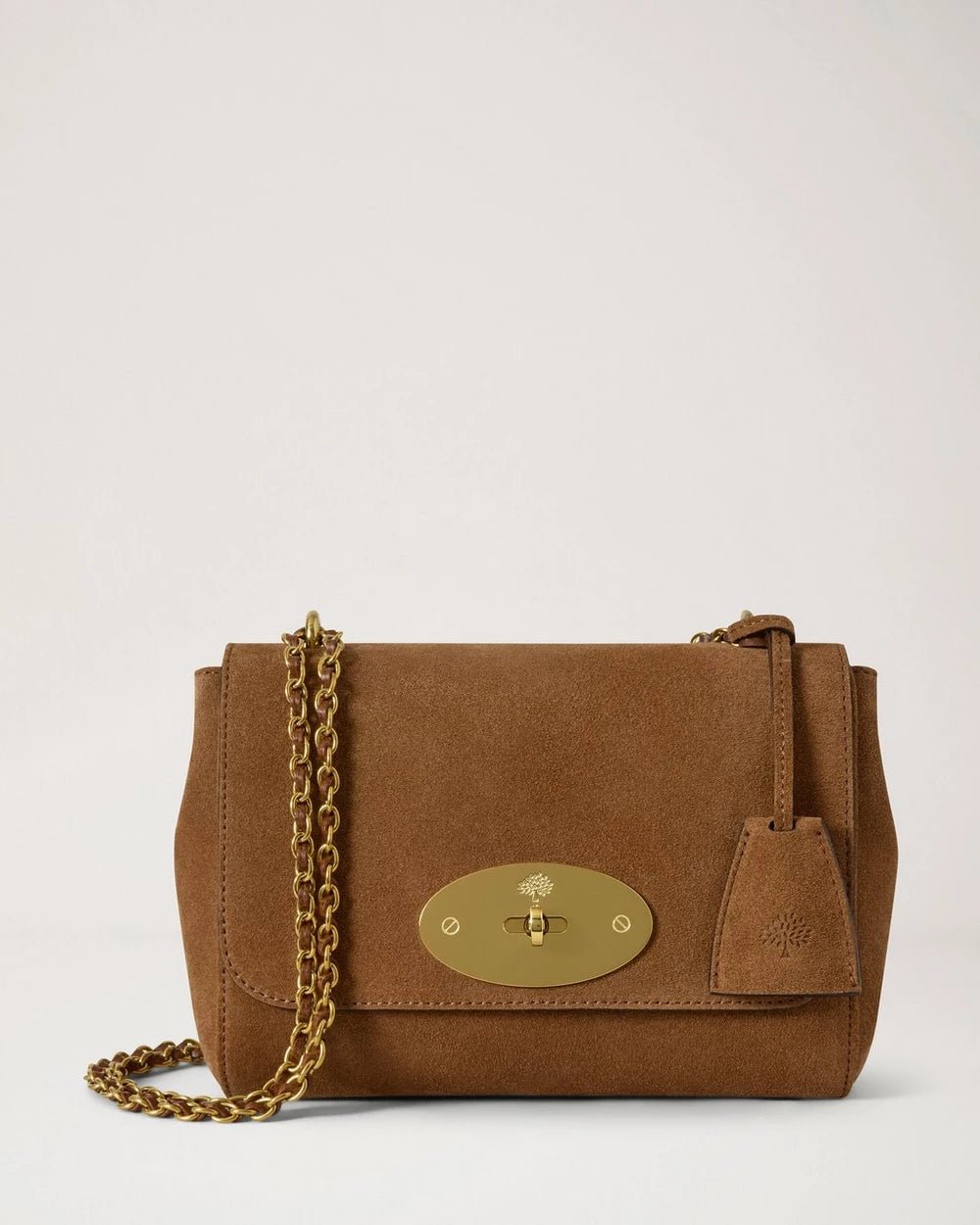 Lilie in Wildleder, Vintage-Eiche