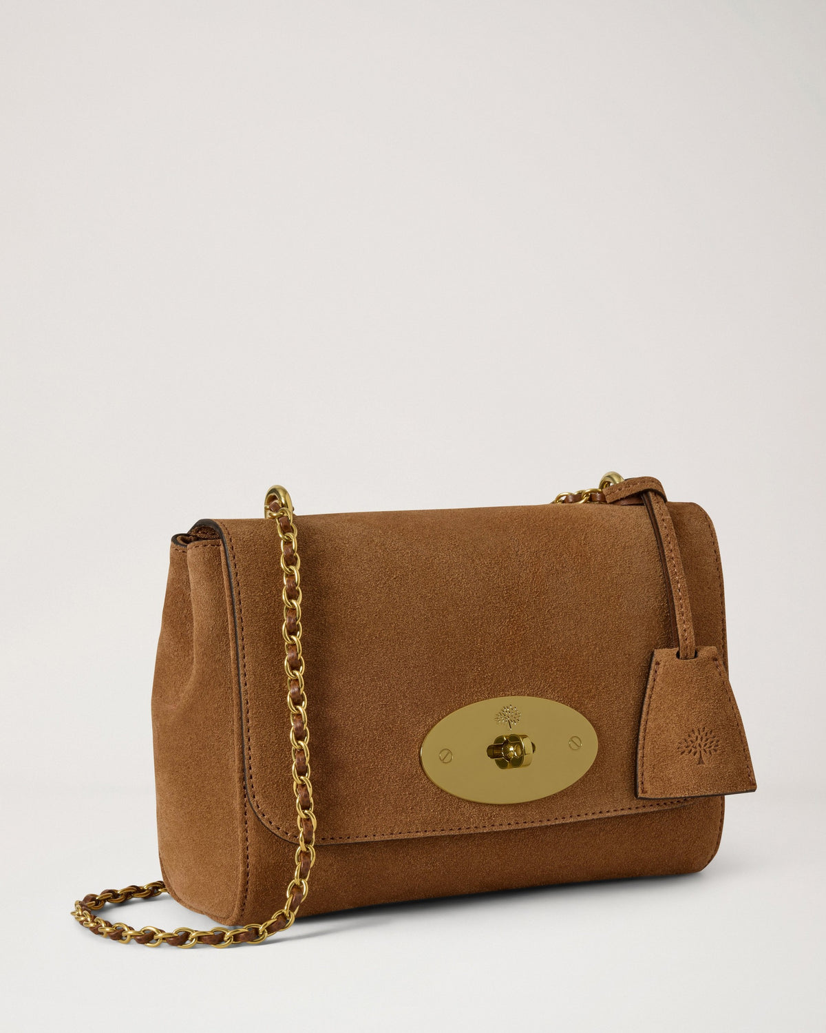 Lilie in Wildleder, Vintage-Eiche