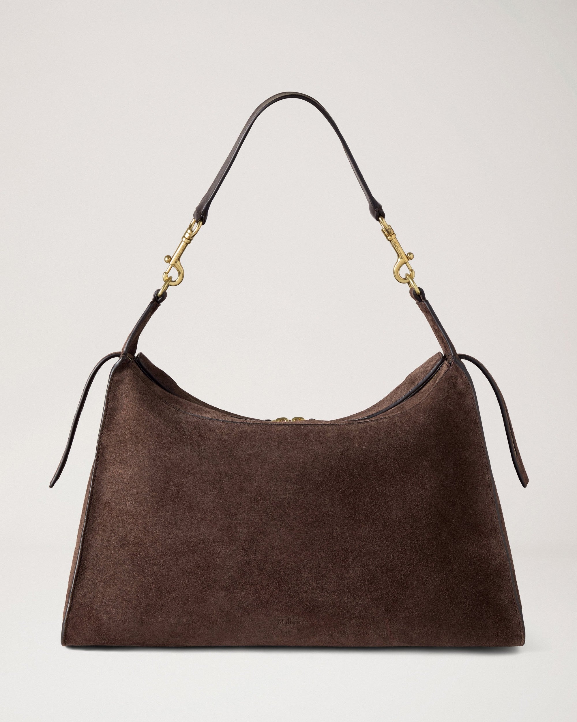 Roxanne Shoulderbag Suede, Chocolate