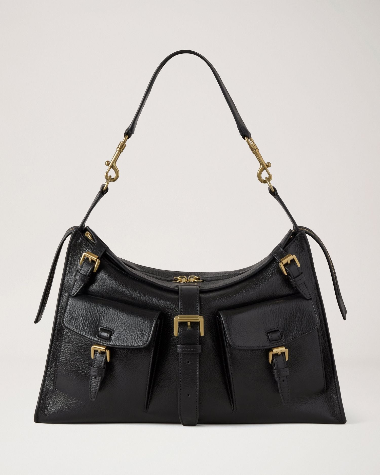 Roxanne Shoulderbag, High Shine Black