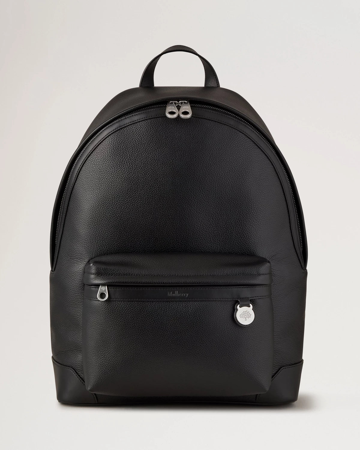 Heritage-Rucksack mit Reißverschluss, Schwarz
