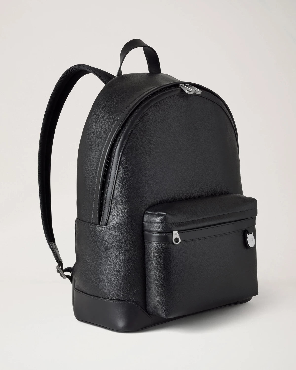 Heritage-Rucksack mit Reißverschluss, Schwarz