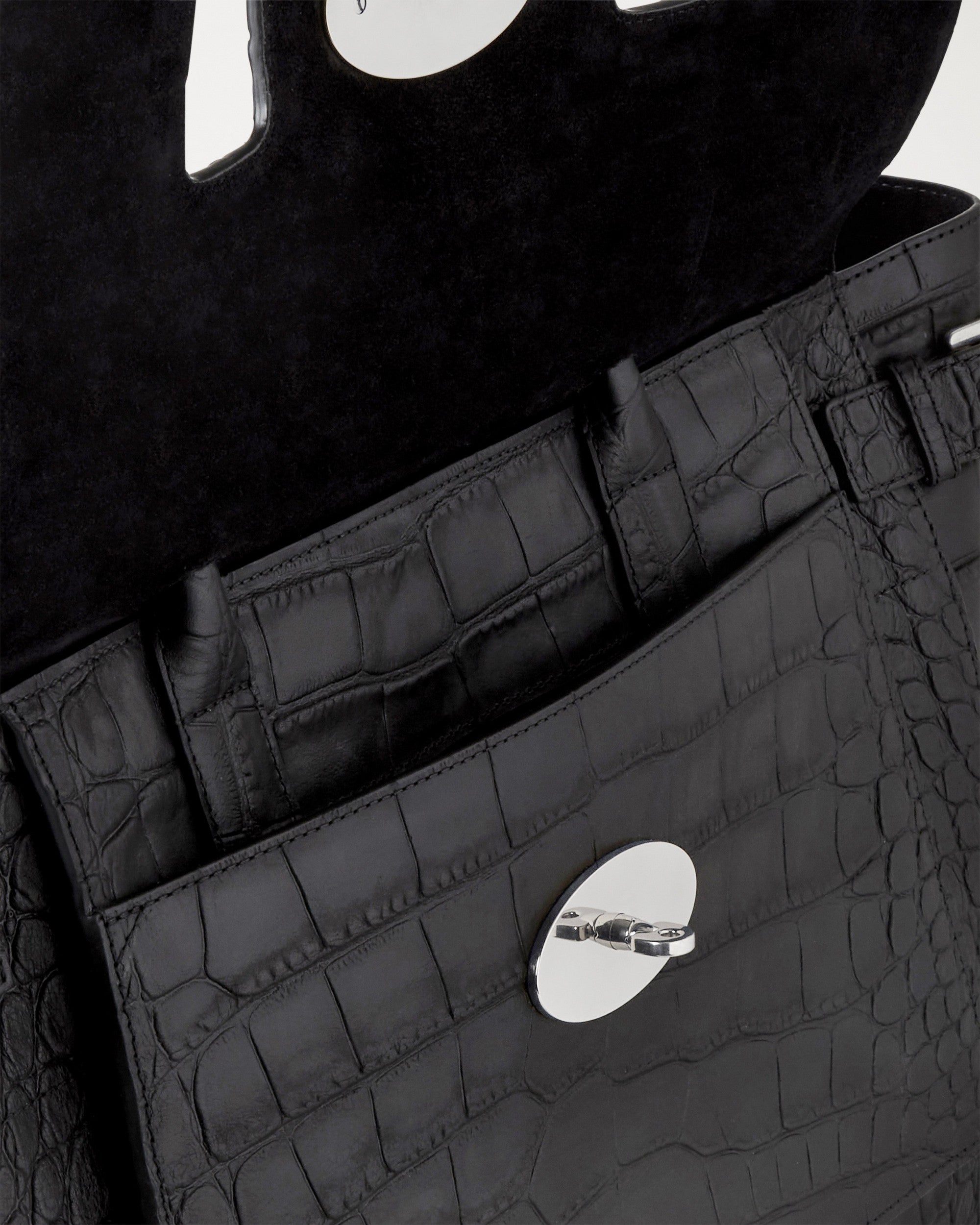 Spänne Bayswater NVT Krokodil, Svart