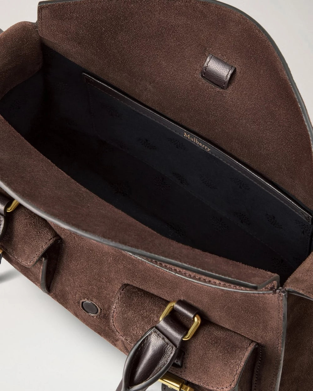 Small Roxanne Suede, Chocolate