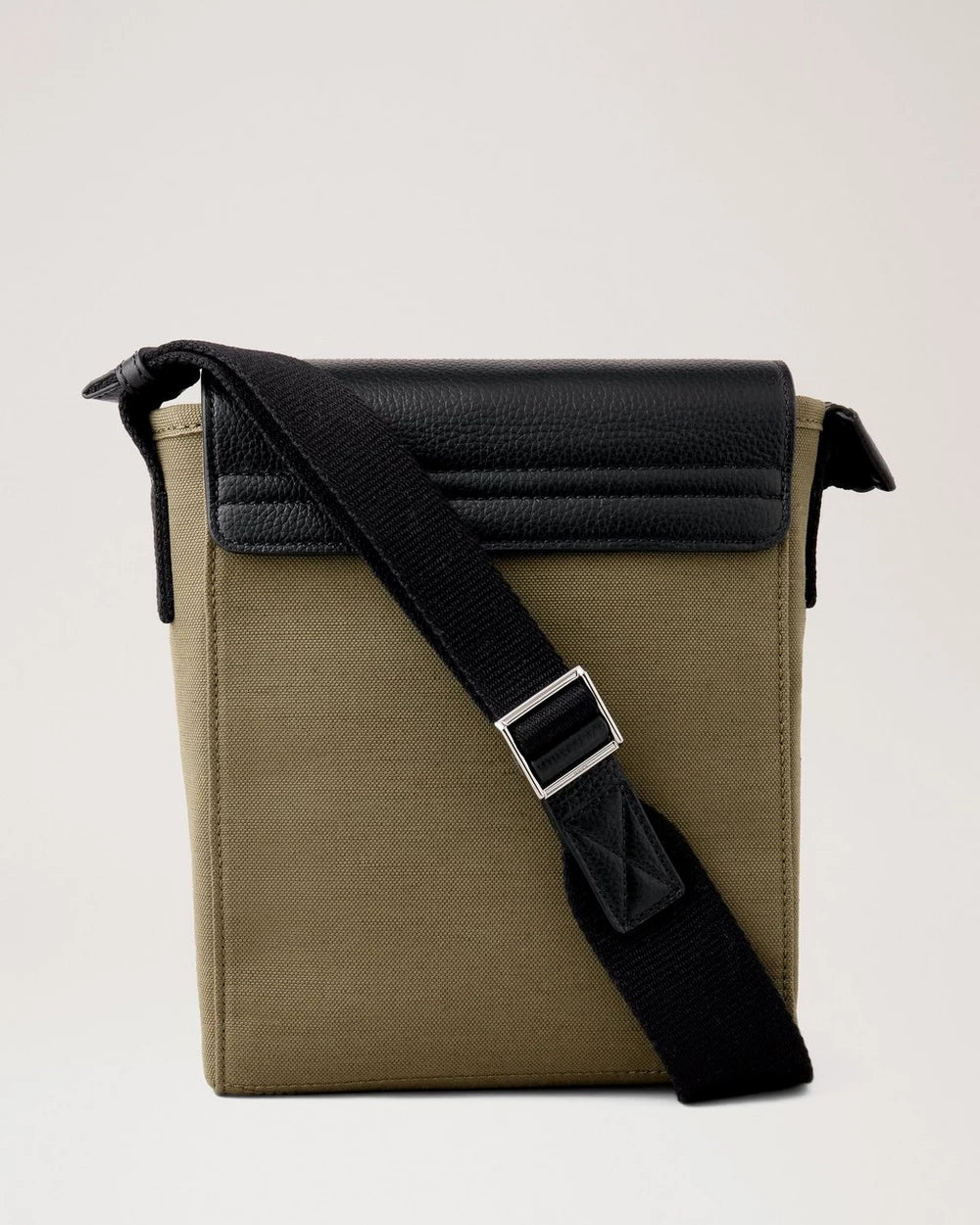 Skye Crossbody Canvas, Olive-svart