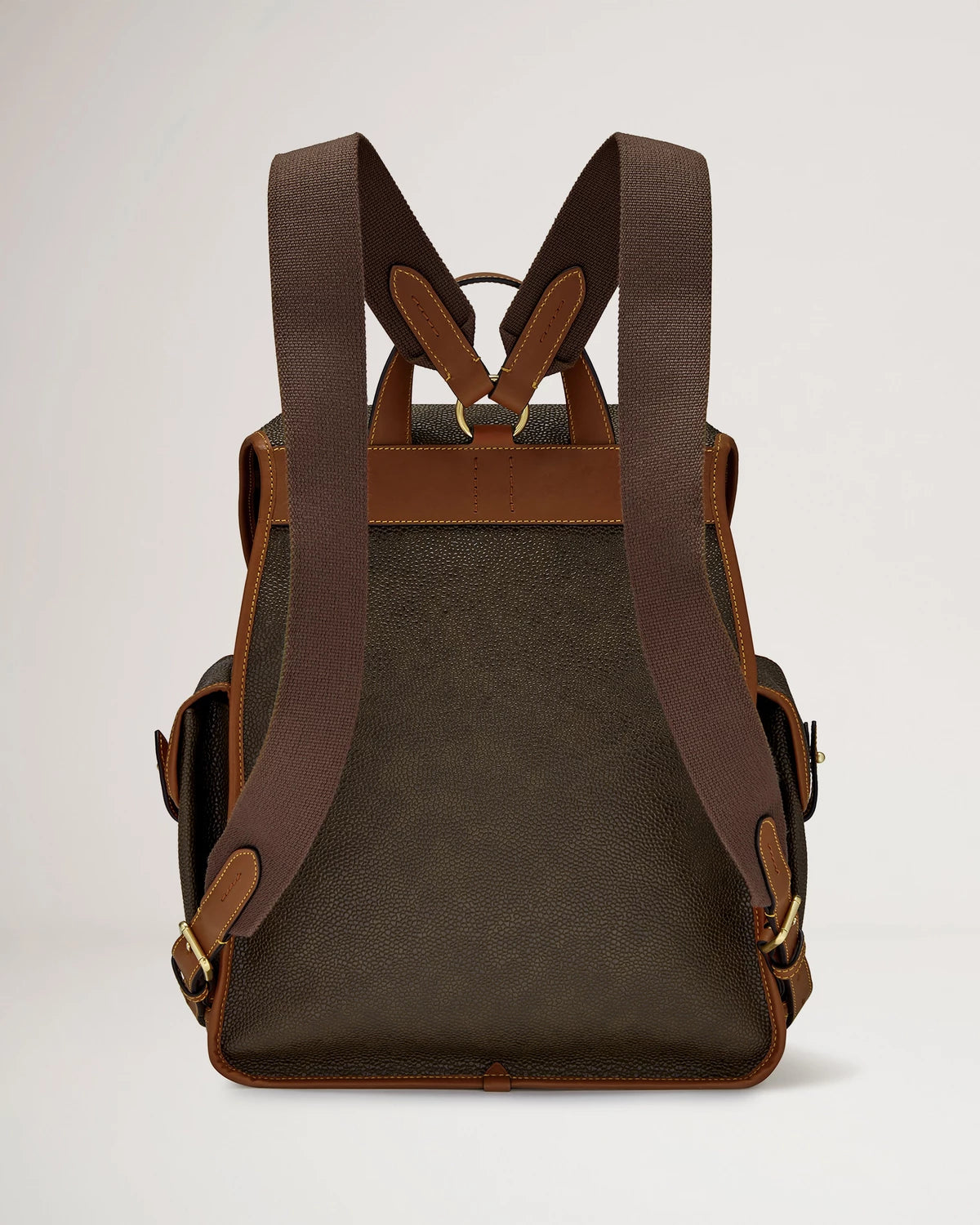 Heritage Backpack Eco Scotchgrain, Mole-Cognac