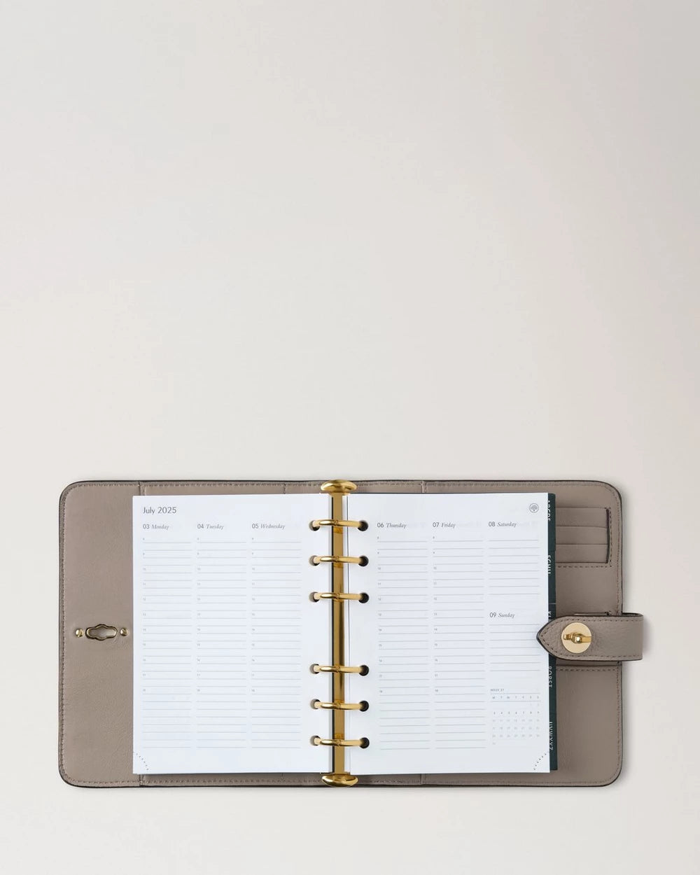 Postman's Lock Agenda, Cashmere Taupe