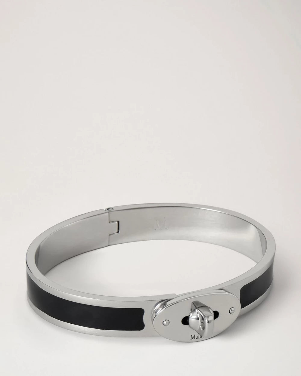 Bayswater Enamel Bracelet, Black / Steel