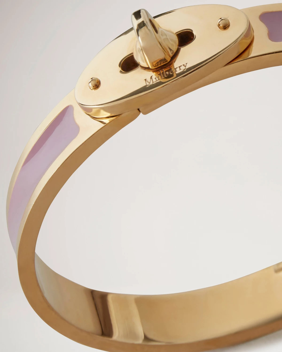 Bayswater Emaille-Armband, Puderrosa