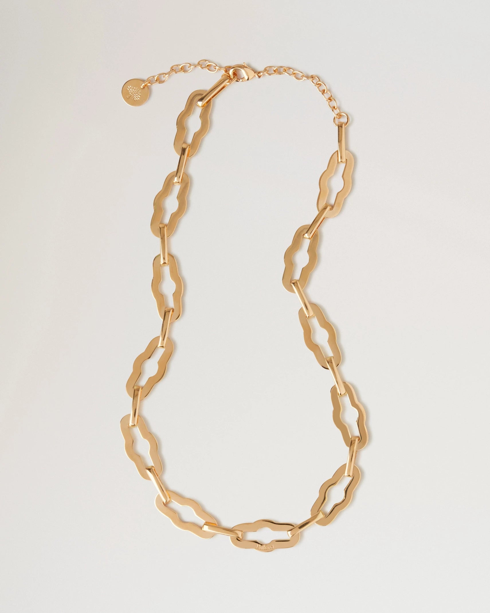 Pimlico Chain Necklace, Gold Plated Brass