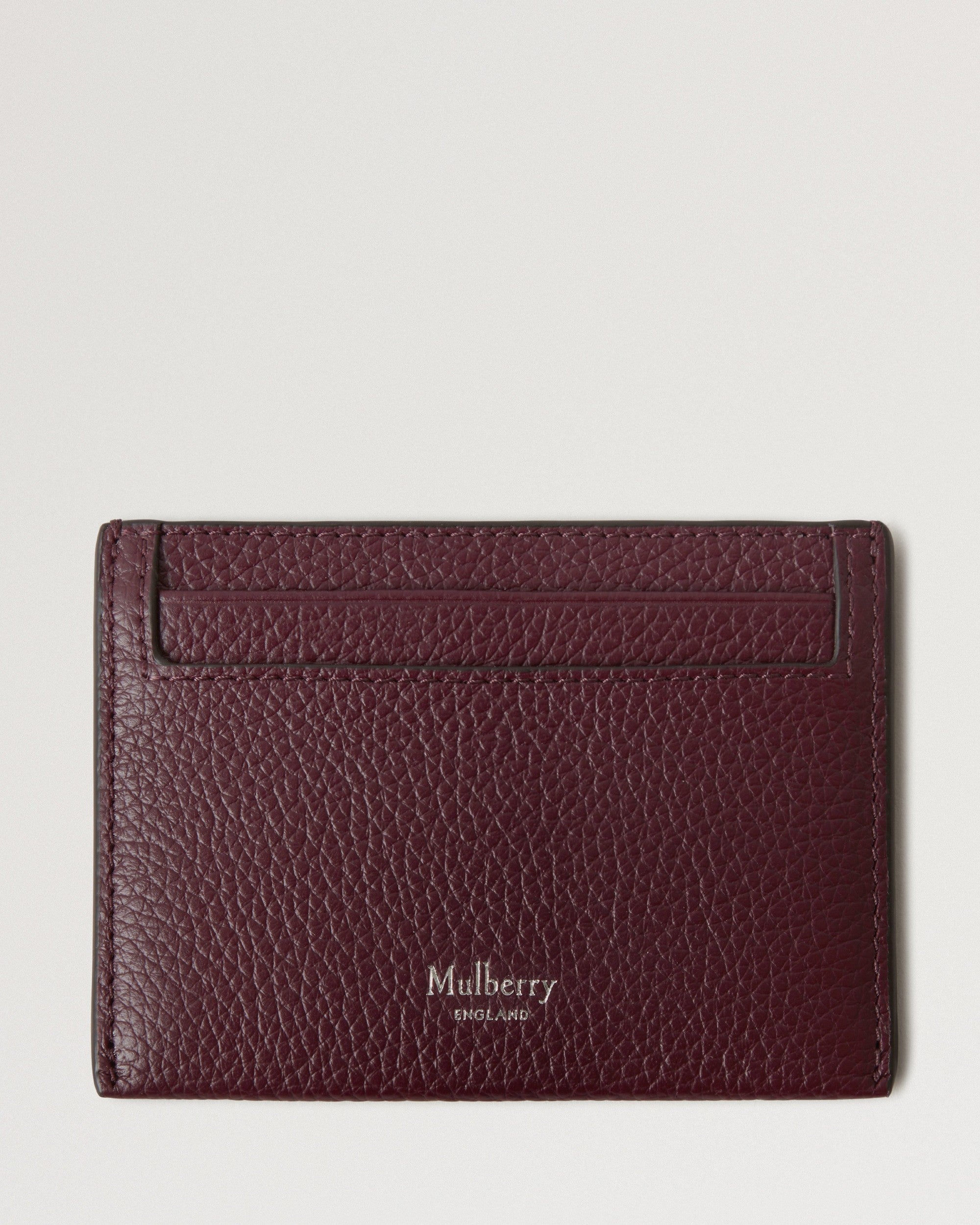 Continental Credit Card Slip, Black Cherry