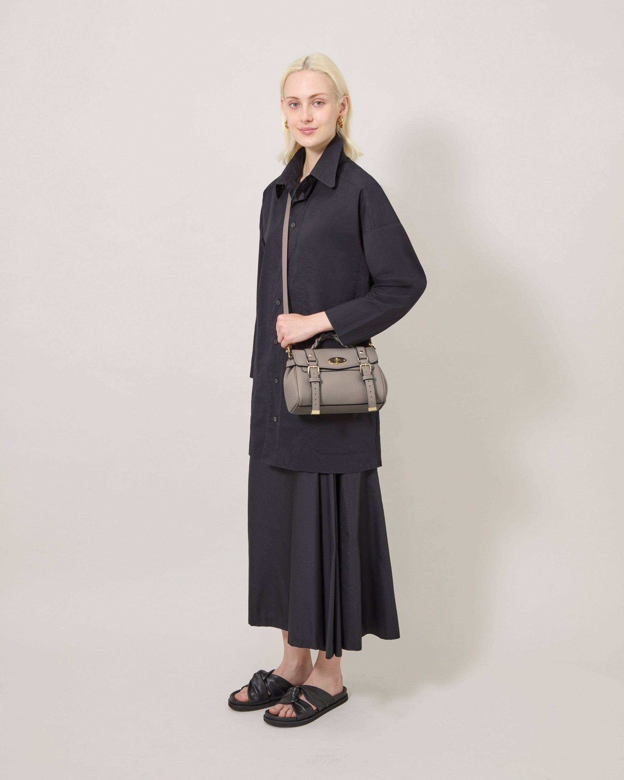 Mulberry - Mini alexa, Cashmere Taupe