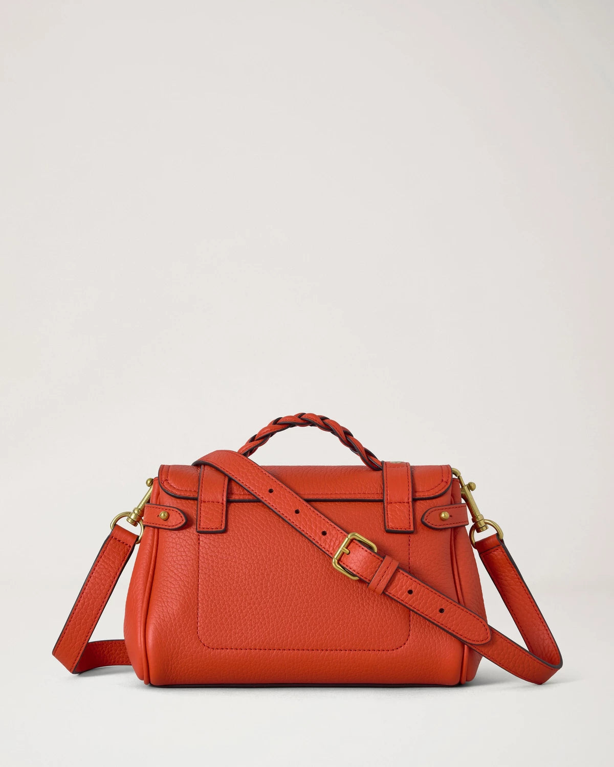 Mini Alexa Coral Orange Heavy Grain