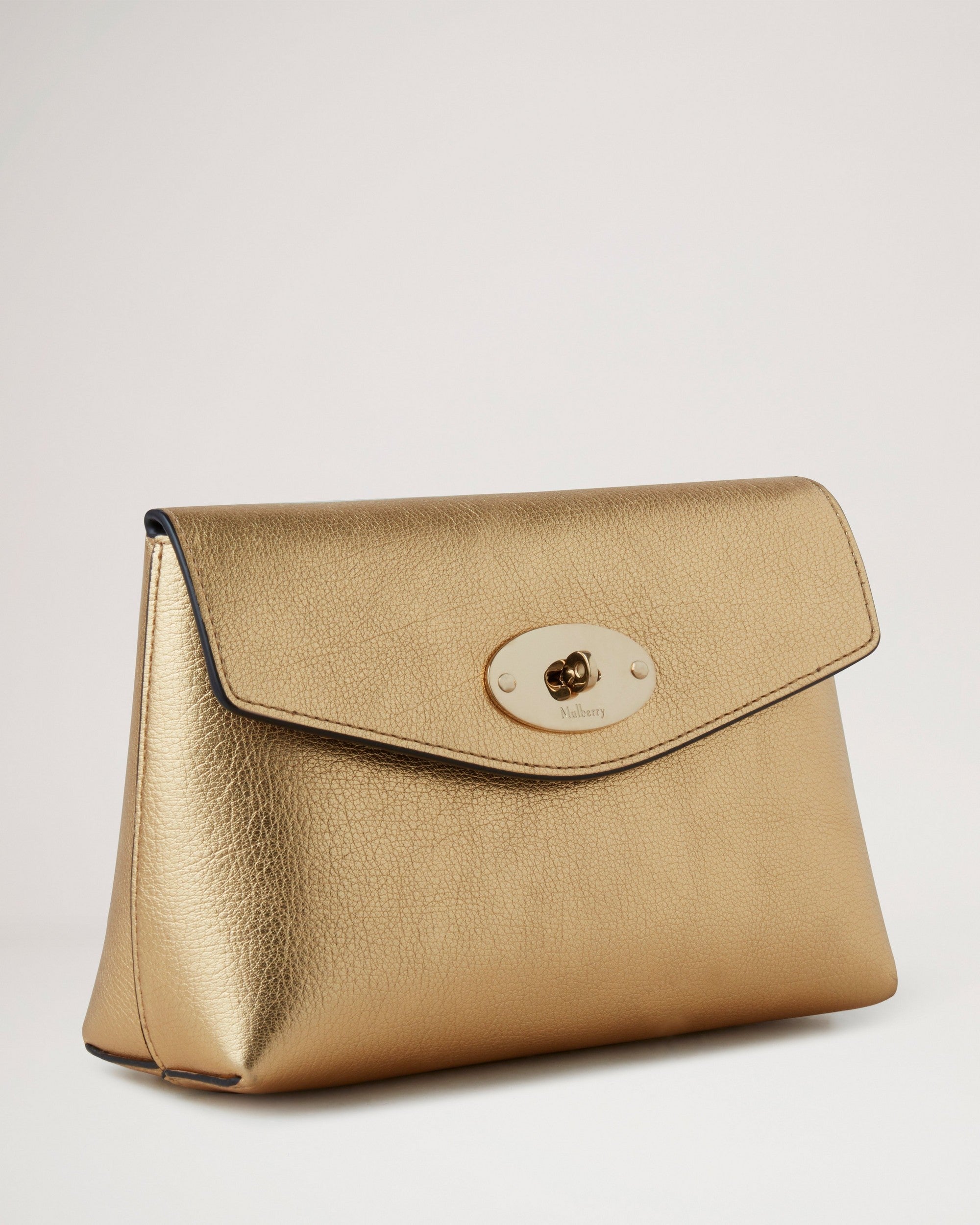 Darley Cosmetic Pouch, Soft Gold