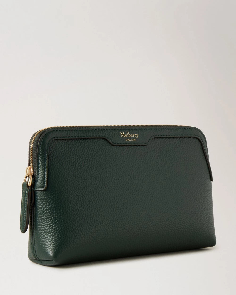 Small Cosmetic Pouch, Mulberry Green