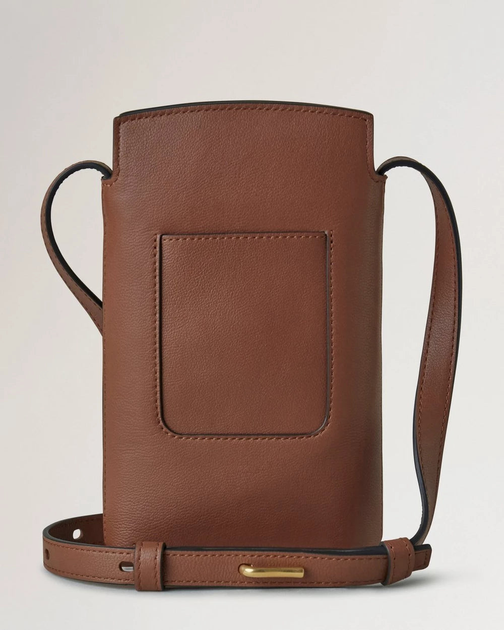 Clovelly Phone Pouch, Bright Oak