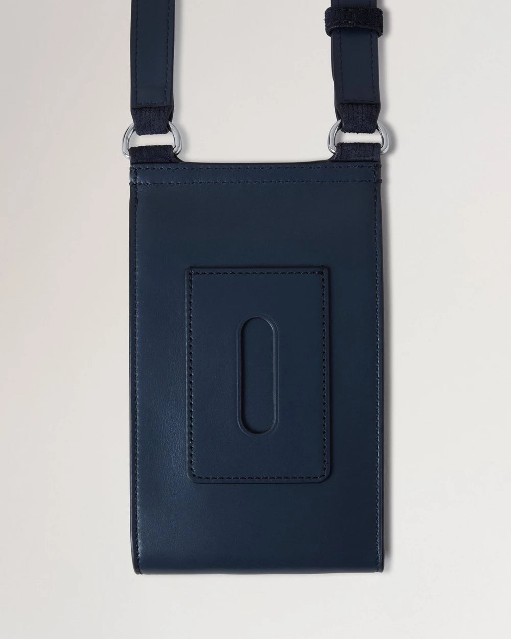 Mini Antony Pouch Corduroy Suede, Dark Blue