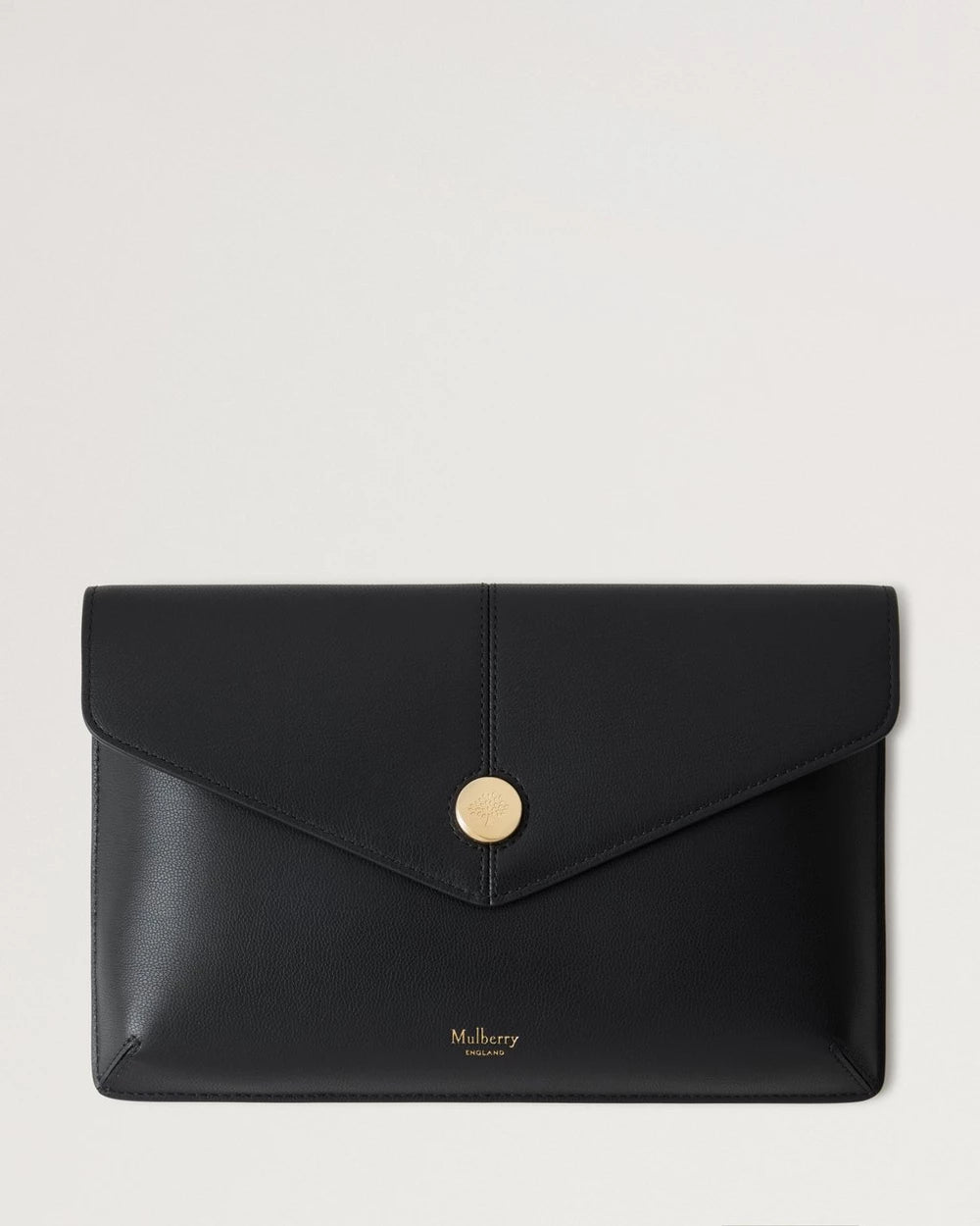 Press Stud Envelope, Black