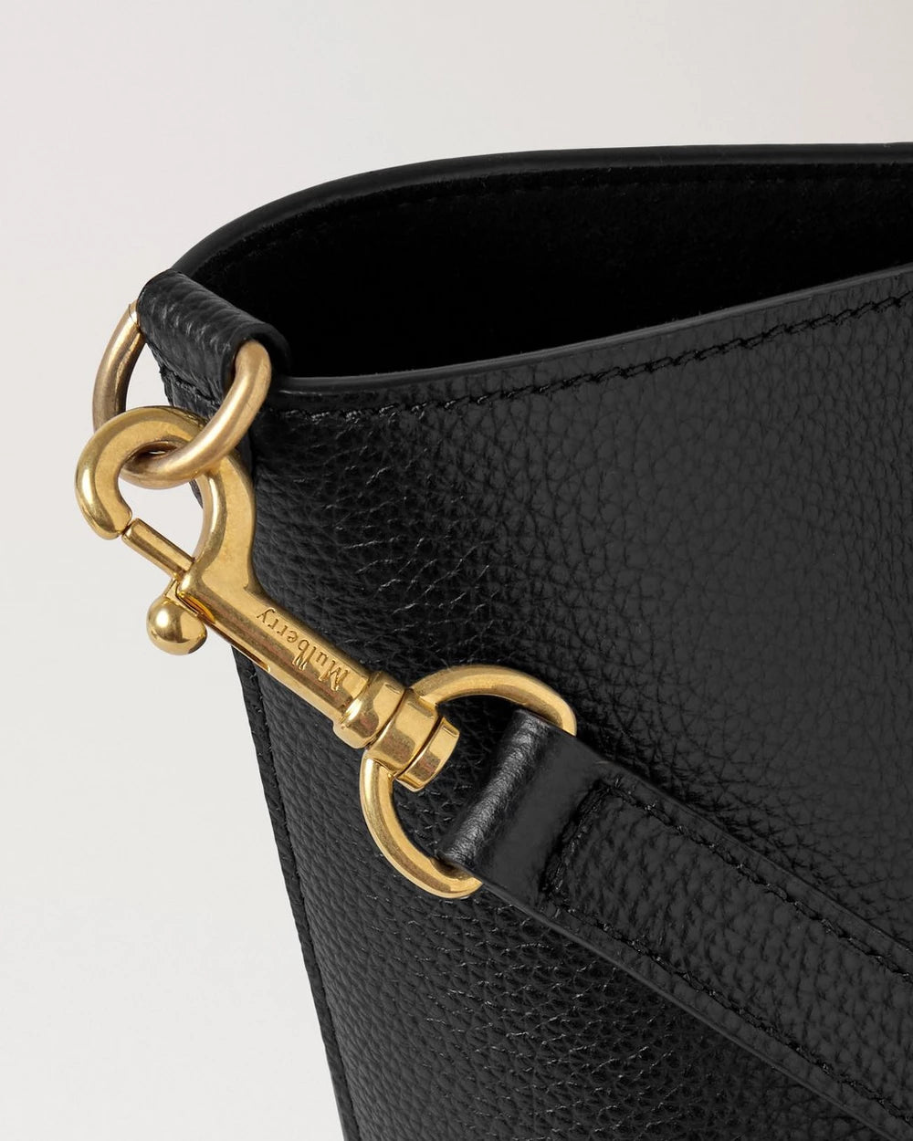 Mini Bayswater-väska, svart