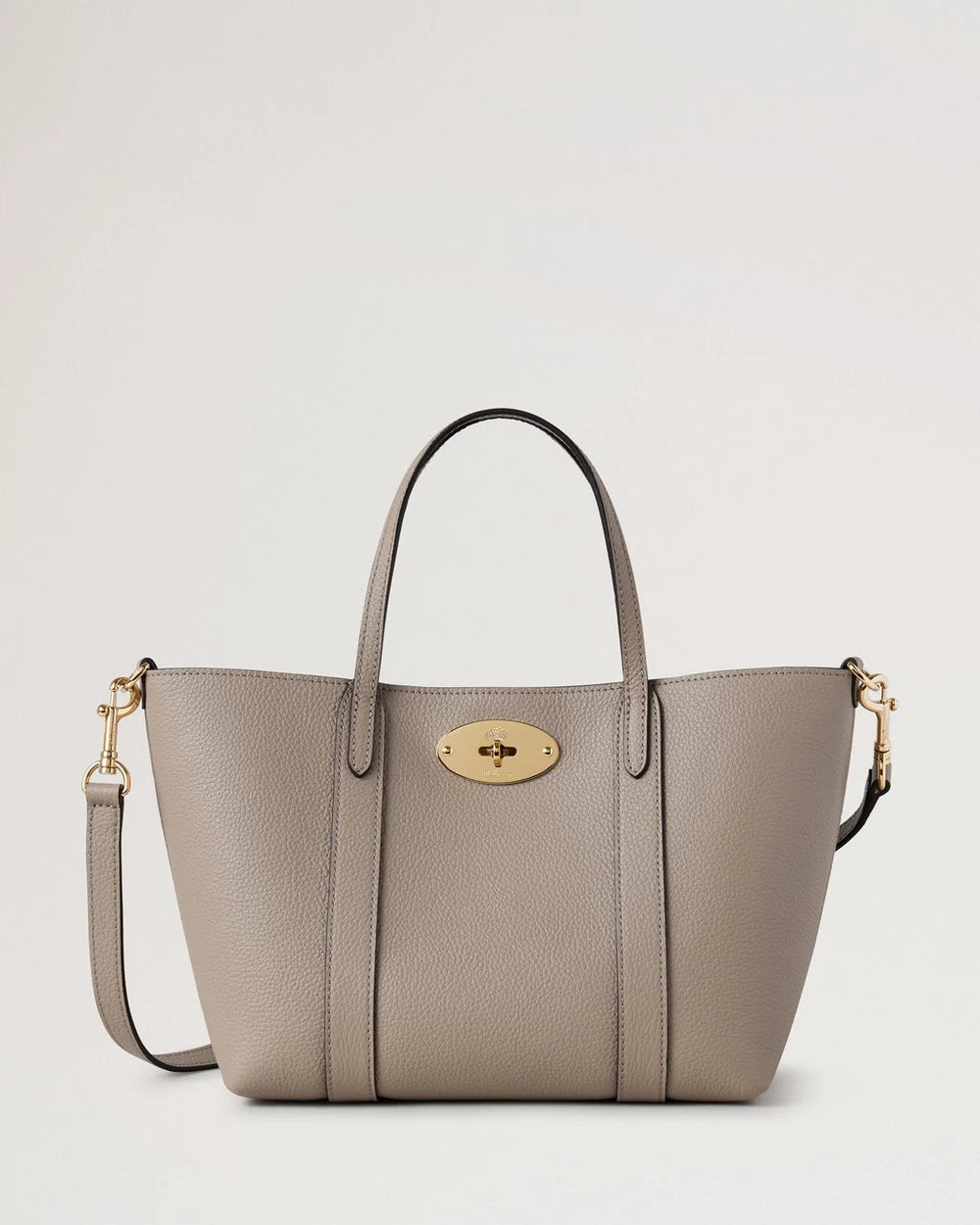 Mini Bayswater Tote, Cashmere Taupe