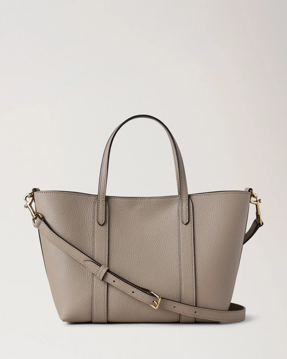 Mini Bayswater Tote, Cashmere Taupe