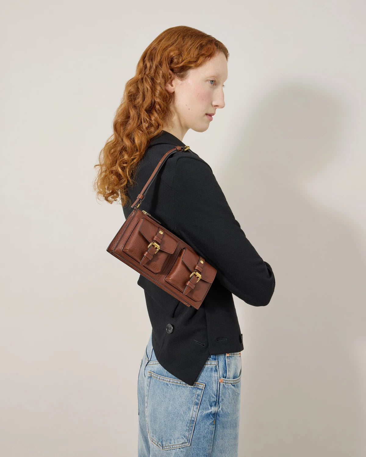 Mini Roxanne Shoulderbag, Oak Legacy
