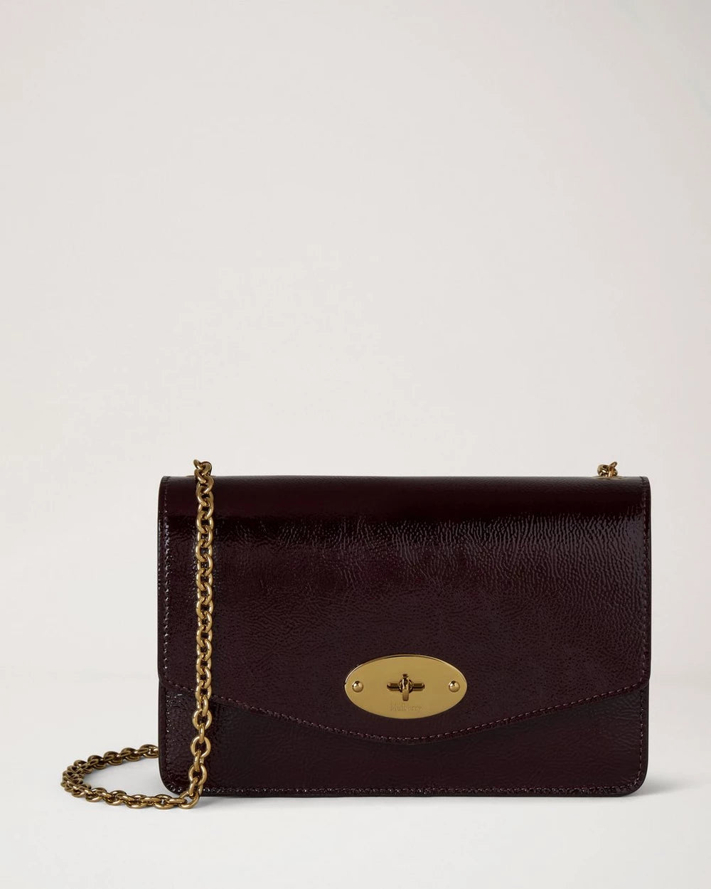Small Darley Patent, Deep Aubergine