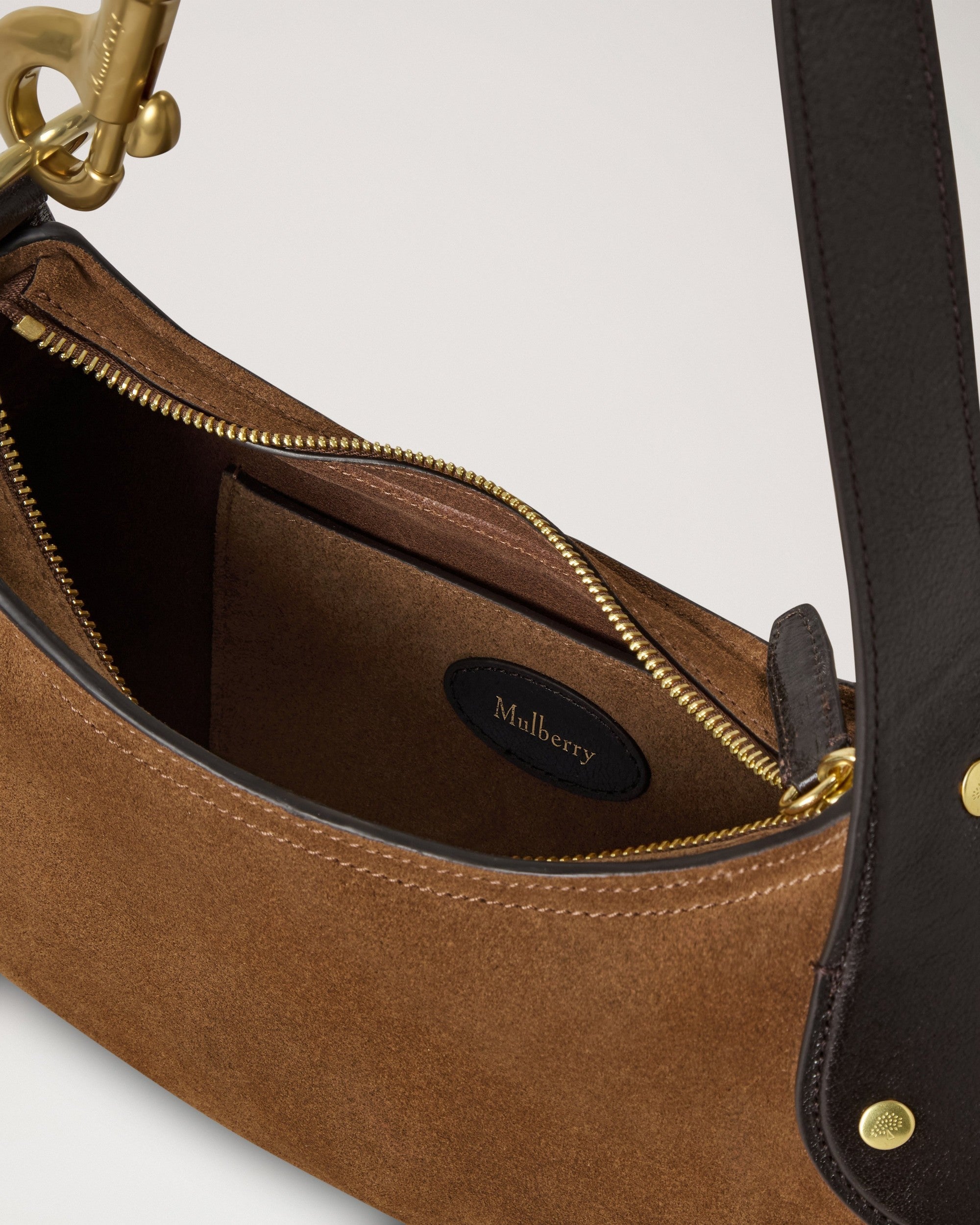 Small Hackney, Vintage Oak Suede