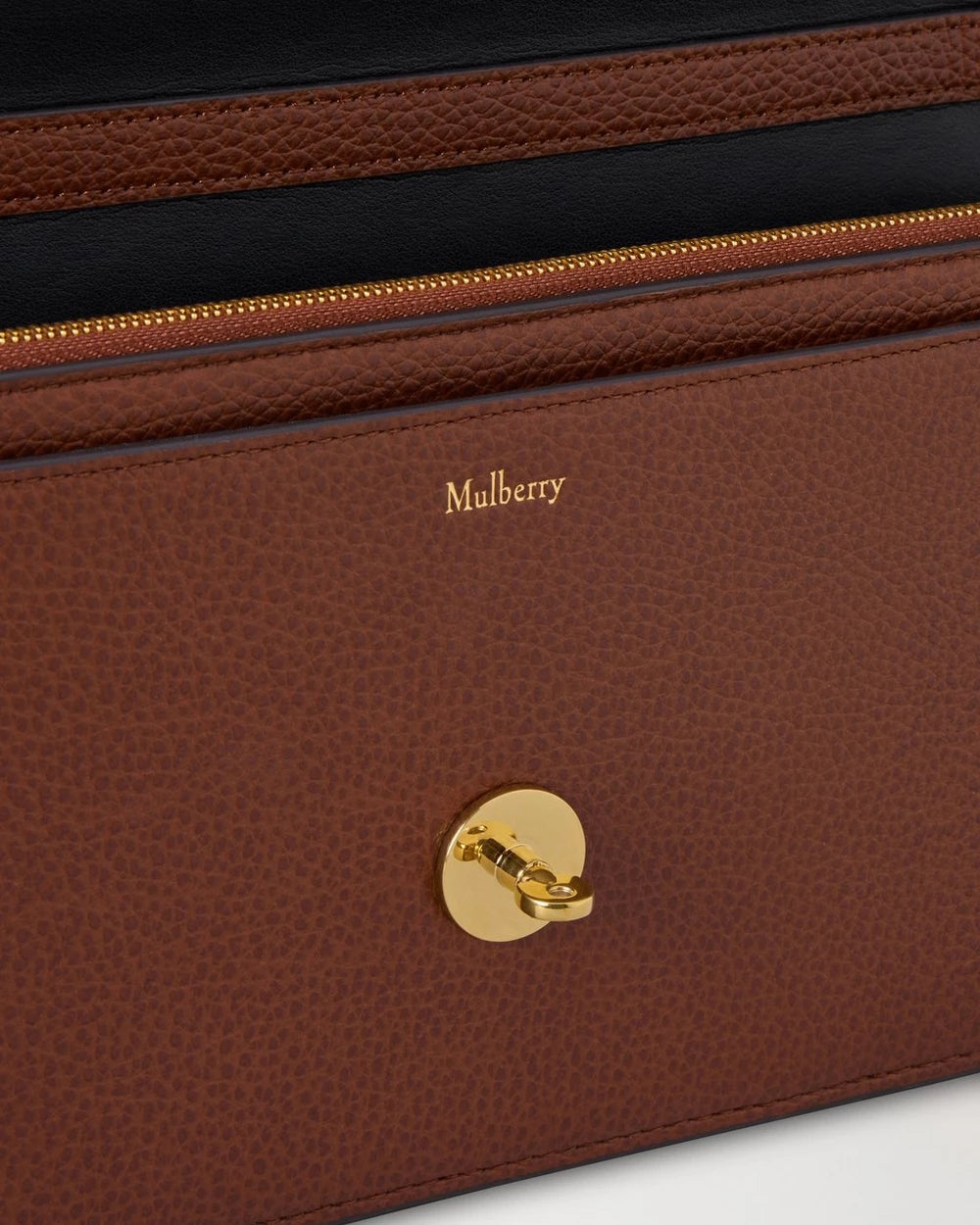 Darley Clutch, Oak Two Tone