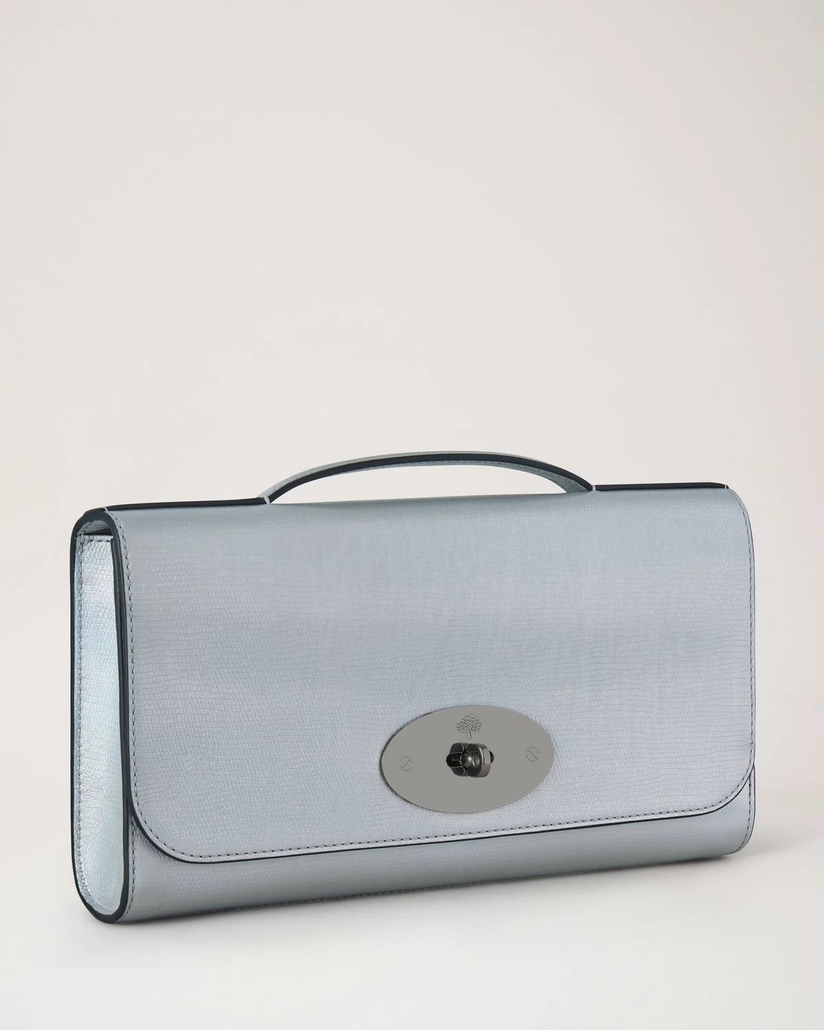 Lily Clutch Metallic Lily, Silver