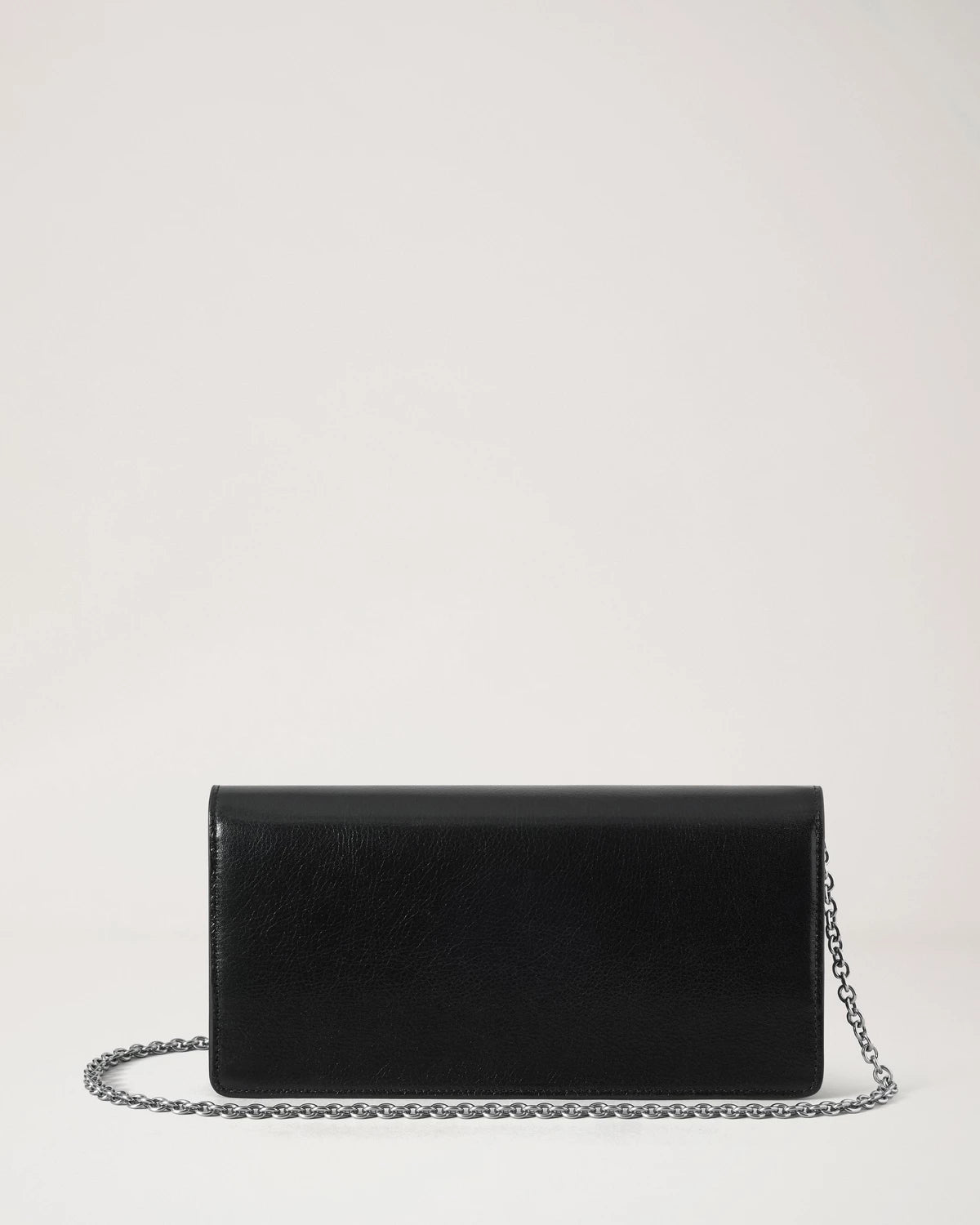 Darley Clutch, schwarzes Hochglanzleder