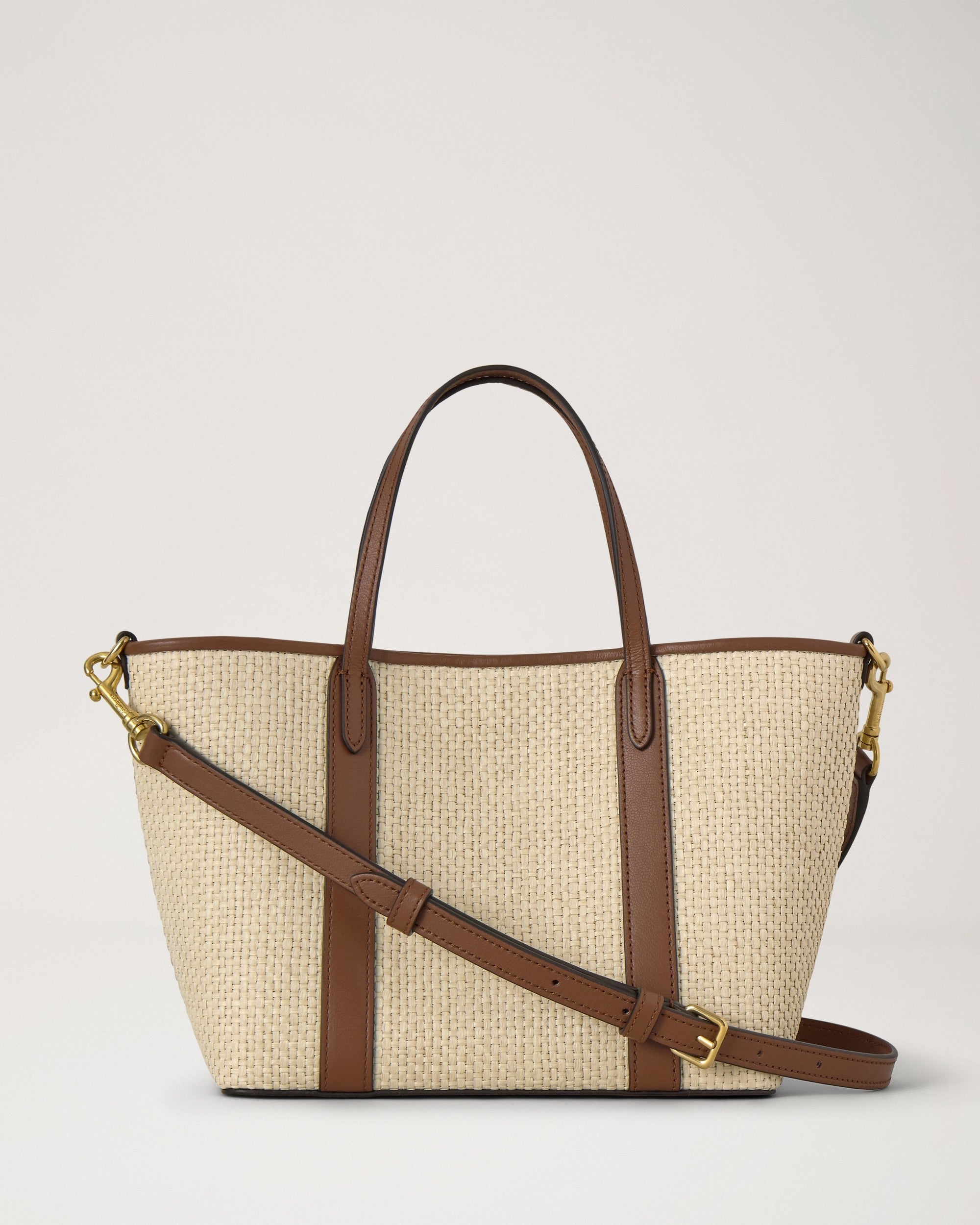 Mini Bayswater Tote, Raffia