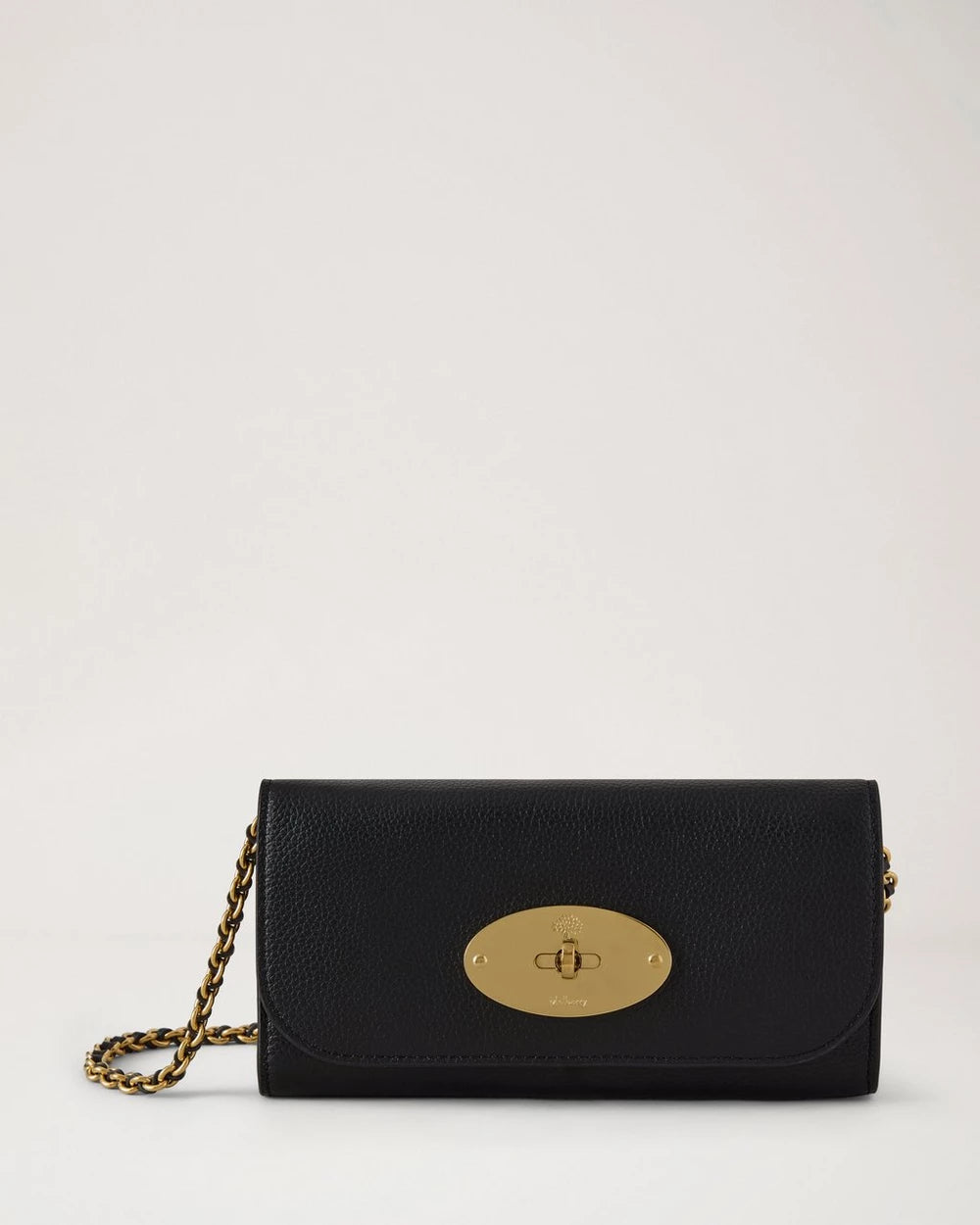 Lily Chain Wallet, Black