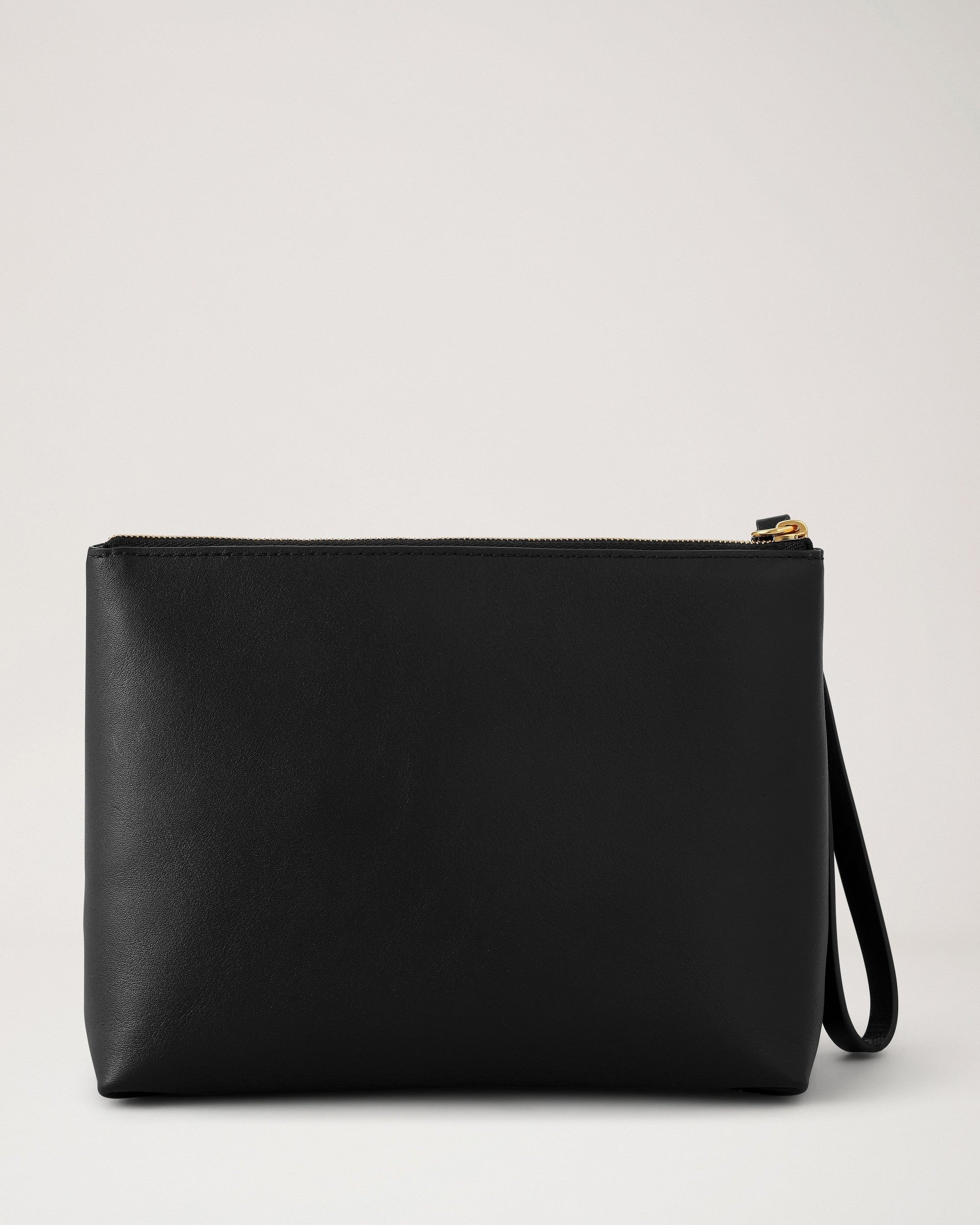 Zipped Cosmetic Pouch, Black